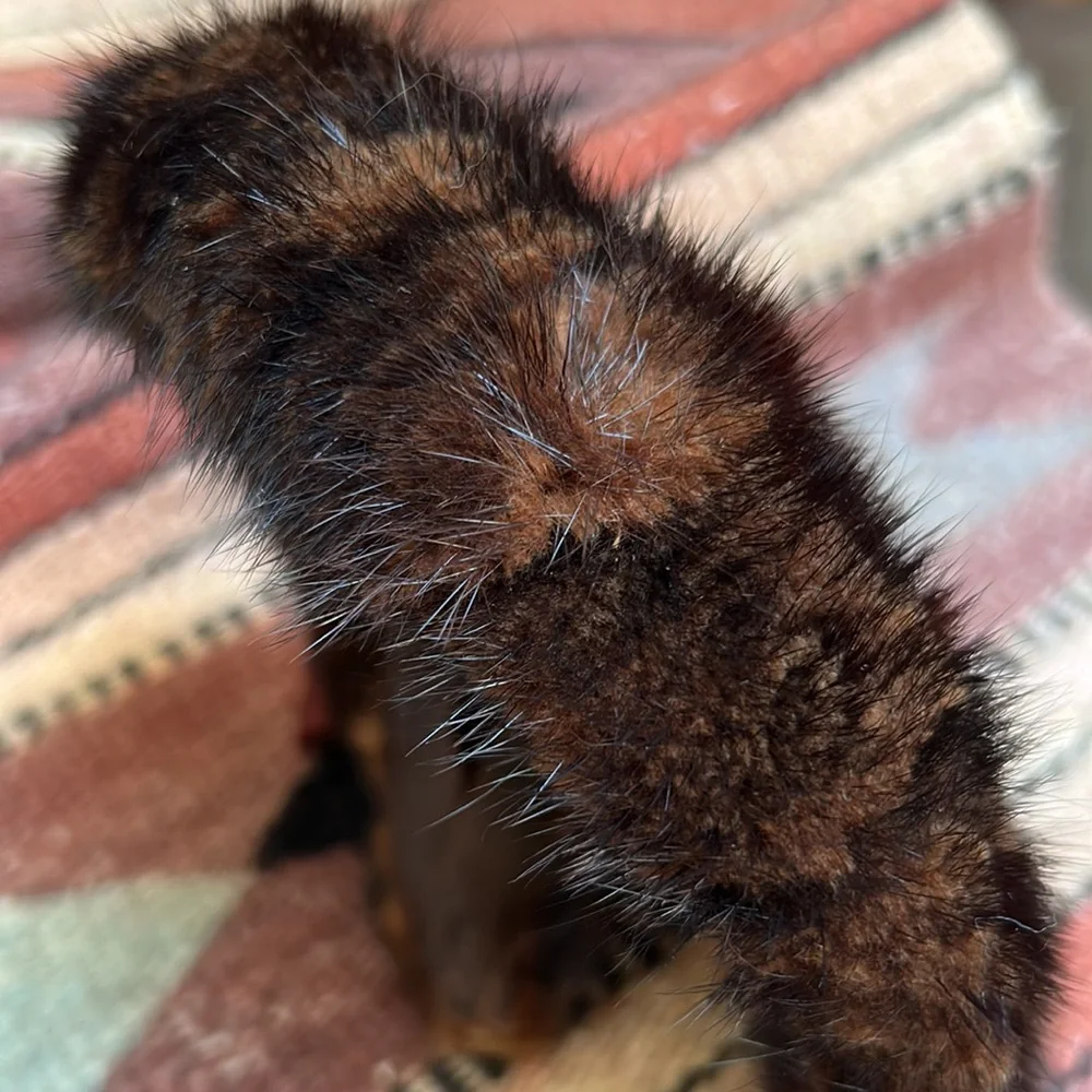 Vintage The May Company Cleveland Fur Calot Hat